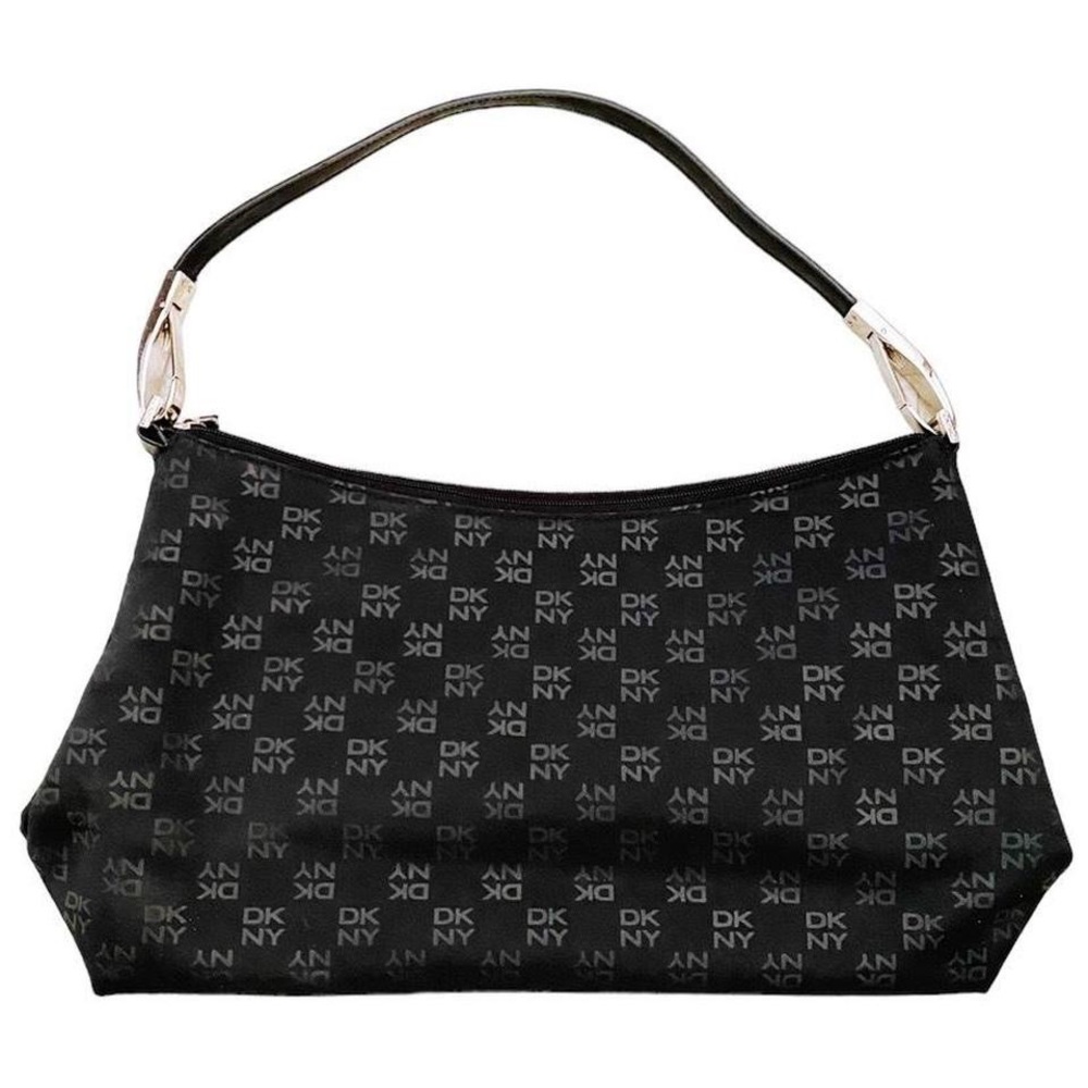 Vintage DKNY Donna Karan Monogram Nylon Shoulder Bag